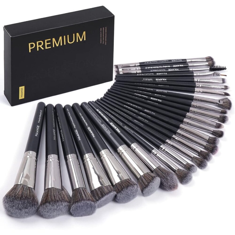 🆕 Makeup Brush Set Foundation Eyeshadow Blush Blending Concealers Face Powder